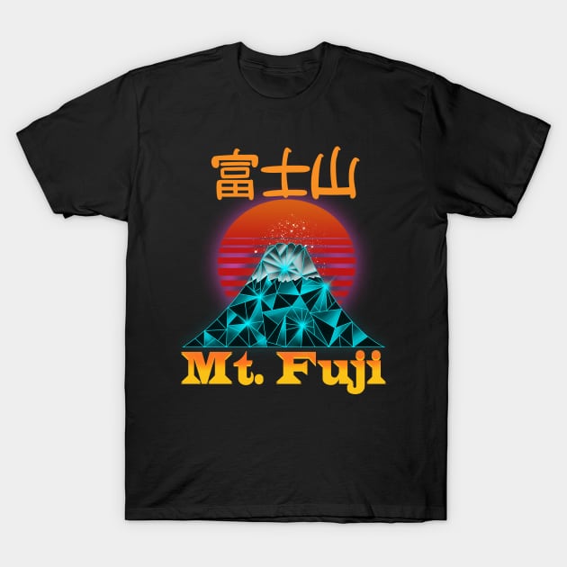 Mt. Fuji T-Shirt by absolemstudio